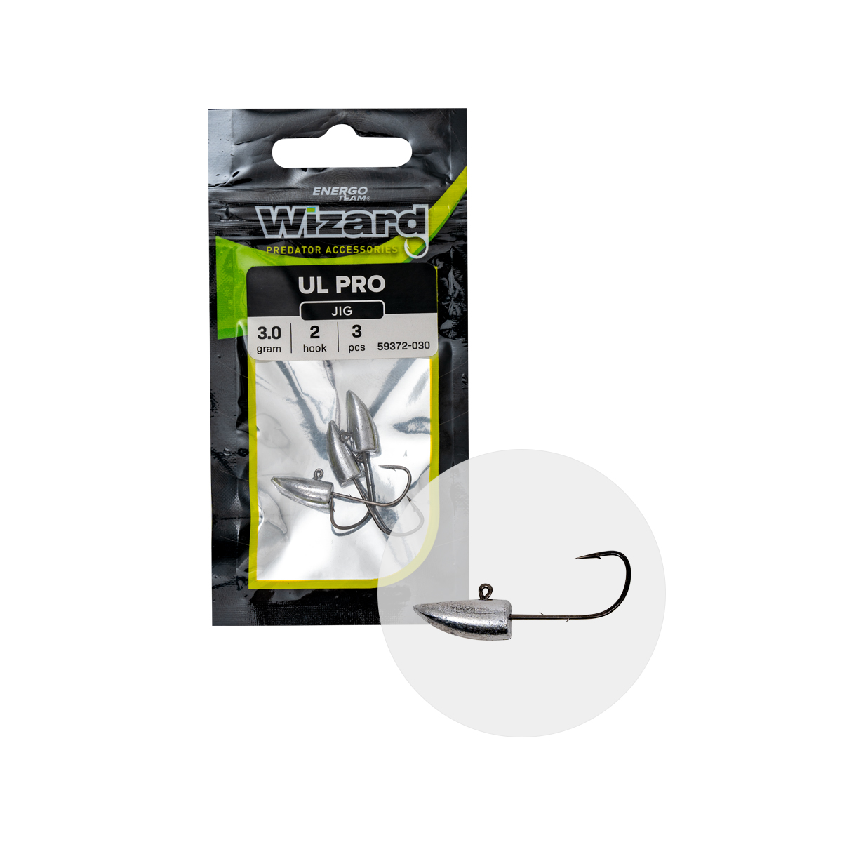 Cabeza Plomada Wizard UL Pro 1 5gr